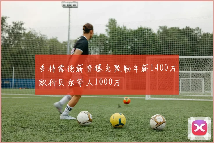 多特蒙德薪资曝光聚勒年薪1400万欧科贝尔等人1000万